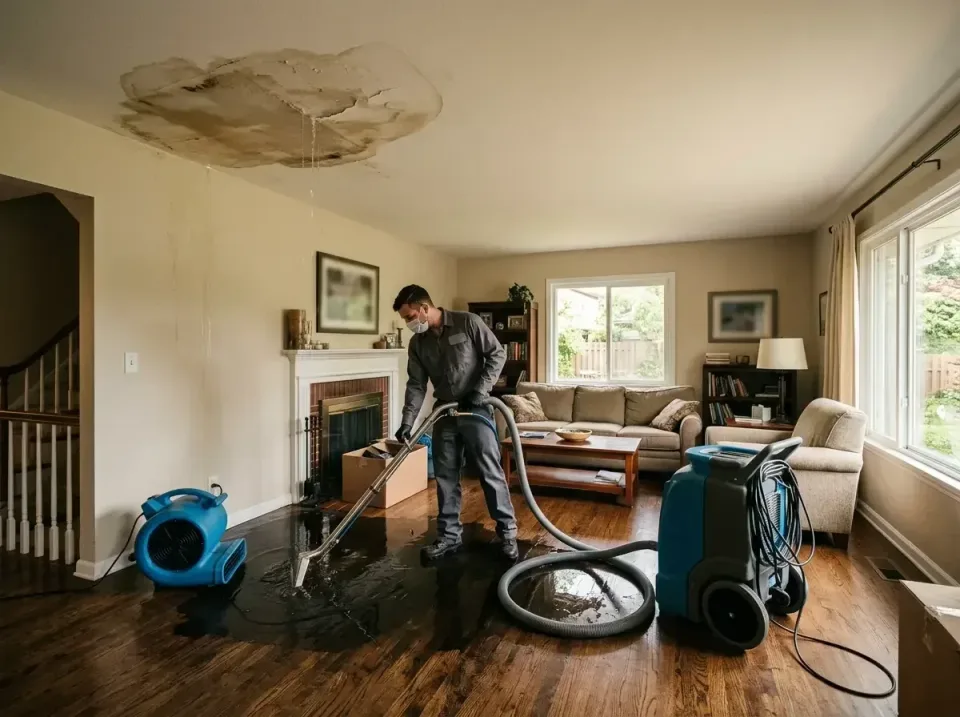 attic-pipe-burst-ceiling-drip-008 — frequently asked questions, Water Damage Restoration & Carpet Care in Harrisonburg, VA